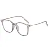 Gafas de Sol Lisas Hengxin 2025 Nuevas Anti-Luz Azul con Montura Grande, Sencillas y Modernas, Se Pueden Adaptar con Lentes Graduados