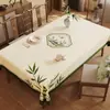 Nuevo Mantel Estilo Chino, Lavable, Impermeable, Resistente al Aceite, Cubierta para Mesa de Comedor, Nuevo Modelo 2026, Lujo Ligero, Sensación de Alta Gama, Cubierta para Mesa de Centro Estilo Chino Tradicional