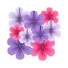 Decoración de Flor de Papel para Jardín de Infancia Arreglo para Fiesta al Aire Libre Decoración de Abanico de Papel Verde Suministros para Arreglo de Fiesta de Cumpleaños