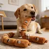 Novo Brinquedo de Pelúcia para Cachorro Amazon Som Interativo Alívio do Tédio Companhia Brinquedo de Polvo Pet para Cães Médios e Grandes