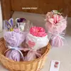 Papel de flor de impresión Shangjin, papel Sydney, papel arrugado amasado a mano impreso para bricolaje, papel de forro para ramos, papel de envolver flores, arte floral