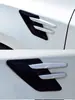 Aleta de tiburón simulación goma decorativa entrada de aire personalizada pegatinas coche deportivo accesorios de carrocería modificados salida de aire lateral del coche
