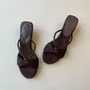 Zapatillas First Encounter Season con Lazo Dulce para Mujer, Elegantes Sandalias de Exterior, Cuña Vintage de Gamuza, Sandalias de Estilo Juvenil