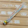 Borla de tubo de 7 minutos nó chinês 12 cm franja de borla produto semiacabado cor única pendente para casa carro acessórios de nó chinês