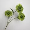 3 Cabeças de Flores de Calêndula Artificiais para Decoração de Salão de Casamento, Arranjo de Cena e Arranjos de Parede de Flores