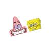 Pegatina Decorativa Divertida de Bob Esponja para Coche Eléctrico, Bloqueo de Rayones en la Carrocería, Pegatina Creativa de Dibujos Animados