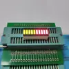 Diretamente do Fabricante: Tubo Plano de LED Colorido de 10 Segmentos, Tubo Plano de Display com 5 Tiras de Luz Vermelhas e 5 Amarelo-Verdes, 2510 Cor