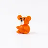 Cuentas de Vidrio de Oso Entero Personalizadas, Cuentas de Vidrio de Oso Pequeño 3D Lindas y Coloridas, Joyería DIY Hecha a Mano al por Mayor