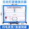 Demonstrador de princípio de lâmpada fluorescente reator indutivo auto-sensor fenômeno físico elétrico experimento equipamento instrumento de ensino