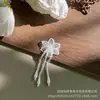 Em estoque Novo Lolita Bordado Solúvel Em Água Lace Leite Seda Único Lado Flor Onda Lace Lace Código De Barras
