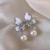 Pendientes de Floración Más Vendidos 2025, Pendientes de Moda y de Alta Gama, Lujo Ligero Estilo Francés y Elegantes Accesorios para Orejas al por Mayor