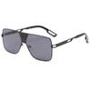 Gafas de sol con caja de metal 2226, protección solar UV400, para hombre, comercio exterior transfronterizo, Amazon, moda europea y americana.
