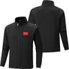 Primavera 2026 Nuevo Estilo Algodón al Aire Ropa Deportiva Color Sólido Cuello Alto Cárdigan Sudadera Chaqueta Unisex Top Personalizado Venta al por Mayor