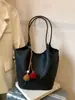 Bolso de Mano Tejido de Gran Capacidad para Viajes Diarios para Mujer 2025 Nuevo Casual Versátil de un Hombro Diagonal Bolso para Clase de Estudiante Universitario