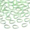 Cuentas de cristal en forma de gota con agujero horizontal, gota de agua tipo antiguo liso, cuentas de gota de agua, accesorios para colgantes de pulseras DIY