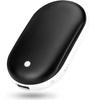 Aquecedor de Mão Pebble Power Bank Dois-Em-Um Fonte de Alimentação Móvel Aquecedor de Mão Interface USB Recarregável Aquecimento Elétrico