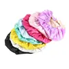 Gorro Redondo de Satén Ajustable para Niños, Gorro de Dormir de Imitación Seda Europeo y Americano para Bebé, Pañuelo de Cabeza de Satén Doble Capa Más Vendido en Amazon