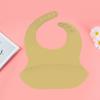 Bolsa de Arroz Impermeable para Bebé Babero de Silicona Transfronterizo Suministros para Madre y Bebé Fábrica Personalizada Venta al por Mayor Babero de Silicona Tridimensional para Niños