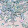 Peças de concha de abalone natural ultra-finas coloridas de alta qualidade para atacado para decorações de nail art DIY feitas à mão peças de madrepérola com inlay