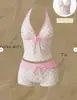 2027 Novo Roupa de Banho Transfronteiriça Tailândia Novo Biquíni Sexy de Bolinhas Conjunto de Biquíni de Bolinhas