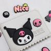 Accesorios para Manualidades de Genio Calavera Grande PVC Adhesivo Suave Funda para Teléfono Móvil Zapatillas Zapatos Infantiles Decoración de Flores Bolsa para Tazas Pegatinas Hechas a Mano