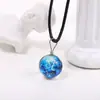 Venta Caliente Transfronteriza Collar Luminoso de las 12 Constelaciones Cadena de Clavícula Simple de Moda Colgante Personalizado para Niños y Niñas Collar de Pareja