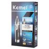 Kemei Recortador Eléctrico de Vello Nasal Km-6512 Venta al por Mayor Recortador de Vello Nasal con Batería Seca Limpiador de Fosas Nasales
