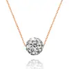 Colar de prata s925 feminino Pérola Zhao Liying mesma joia corrente clavícula ano do porco contas giratórias pedra natural joias de prata