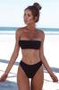 Traje de baño europeo y americano para mujer Yilin bikini sexy dividido de color sólido popular para comercio exterior traje de baño bikini AliExpress