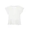 Artículo Popular Transfronterizo de AliExpress Primavera 2026 Nuevo Top Elegante Versátil para Mujer con Cuello Redondo y Volantes 3293152