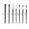 Popular Pincel para Cejas de Hoja Ultradelgada, Pincel Aegyo-Sal, Pincel de Maquillaje en Forma de Hoz, Pincel para Delineador Principiante, Pincel Delineador Biselado