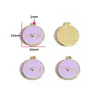 Acessórios para Joias de Liga DIY Letras Inglesas Amor Placa de Gotejamento de Óleo Pulseira Chaveiro Pingente de Colar W503
