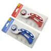 Cuchillo de Rueda de 45 mm para Cortar Tela Cuchillo Circular Giratorio para Patchwork Cuchillo Circular de Corte Redondo Hoja Redonda para Cortar Tela Rueda Giratoria para Cortar Tela
