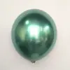 Shuai'an Balão de látex metálico de 18 polegadas ins Bola perolada cromada Decoração de festa de aniversário Layout da parede de fundo do quarto de casamento