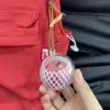 [Paraíso de Manzanas] Colgante Creativo e Interesante de Manzana Artificial para Bolsos Accesorios Colgante Lindo Colgante Antiperdida para Bolsos