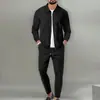TK transfronteiriço novo masculino manga longa confortável esportivo jovem popular masculino conjunto casual conjunto esportivo casual