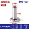 Misi Lmf Rolamento Linear Flange Redonda com Flange Rolamento Movimento Deslizante Precisão Silencioso Rolamento de Esfera Extensão