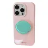 Capa Estojo de Cristal para Apple 17 Pro Max, Adequada para iPhone 16, 18 Pro, Estilosa Estilo Ins Minimalista Capa Macia para iPhone 15