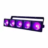 Tira Larga de 5 Luces LED Cob de 30W Control Puntual Matriz Color Total 3 en 1 RGB Lavadora de Pared Tinteo de Haz RDM