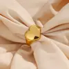 Anillo de Amor de Venta Caliente Transfronterizo para Mujer, Lujo Ligero, Diseño de Nicho, Tendencia de Moda, Anillo Sencillo de Moda, Puede Pasar la Inspección