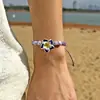 Europa e Estados Unidos pulseira de flor de argila macia popular transfronteiriça corda de mão trançada à mão joias simples da moda comércio exterior ajustável atacado
