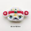 Muñeco de peluche de león danzante de dibujos animados de Año Nuevo, accesorios, broche de muñeca festivo, ropa, zapatos y sombreros, accesorios decorativos de estilo chino