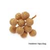 Estambres de Flores Artificiales Color Dorado Champagne, Centros de Flores Perlados, Accesorios para Pasadores Hechos a Mano para Manualidades de Frutas, Materiales Decorativos