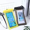 Bolsa impermeable para teléfono móvil, funda protectora impermeable, pantalla táctil HD, doble cara, PVC transparente, bolsa de natación para exteriores, fabricantes al por mayor