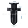 Para HONDA HONDA carro de bate-bate rebite plástico cruzado 91503-SZ5-003