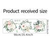 Nuevo FX-D303 Malla de hierro forjado Flor Dormitorio Sala de estar Entrada Decoración de pared para el hogar Adhesivos de pared autoadhesivos