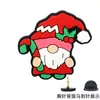 Serie Navideña Transfronteriza Insignias de Dibujos Animados de PVC Muñeco de Nieve Elk DIY Accesorios para Ropa Broche de Papá Noel