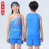 Traje de Atletismo para Estudiantes de Primaria para Hombres y Mujeres, Ropa de Entrenamiento Deportivo para Estudiantes, Chaleco, Ropa Deportiva de Competición, Carrera de Maratón, Secado Rápido