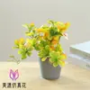 Planta Artificial Colgante Orquídea Bonsái, Decoración Creativa de Interior, Planta Artificial en Maceta de Amazon, Dropshipping
