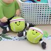 Jelycat Estilo Ajo Verdura Peluche Pan Colgante Llavero Muñeca Linda